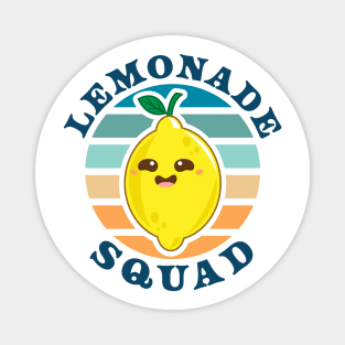 Lemonade Squad - Funny Lemonade Stand Summer Magnet